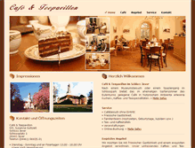 Tablet Screenshot of cafe-und-teepavillon.de